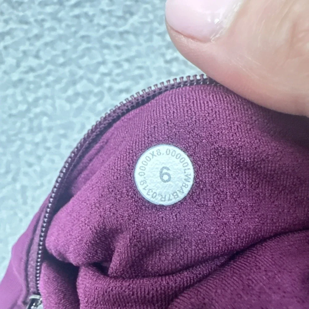 Lululemon Pace Rival Skirt Skort Marvel Purple Athletic Tennis Women's 6